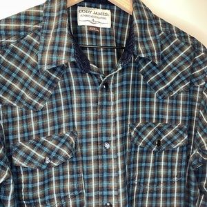 Cody James Western Button Up Rodeo Shirt.